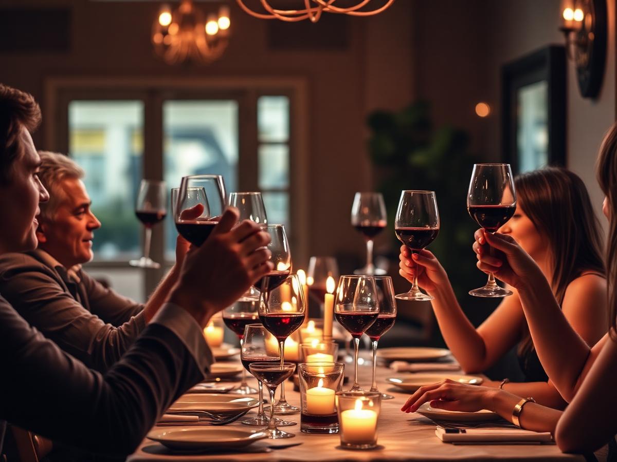Cena íntima organizada por el equipo de matchmaking
